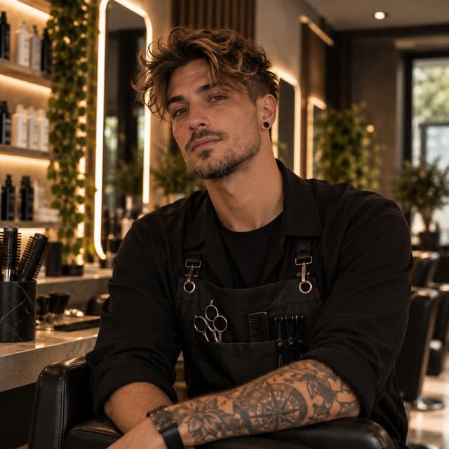 Luca, Hair stylist